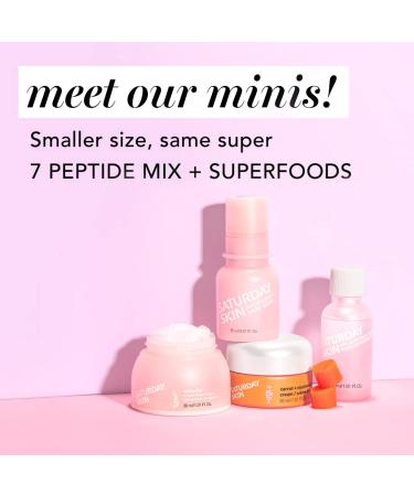 Saturday Skin Water Cream Mini: Vegan Oil-Free Gel Moisturizer with Alaska Glacier Water for Day & Night | Korean Skincare Soothes, Hydrates, and Reduces Wrinkles - Buy Online on GoSupps.com