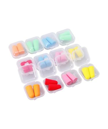 Beaupretty 6 Boxes Soundproof Work Earbuds Work Study Environmental Ear Buds Noise Cancelling Earbuds for Sleep Snoring Foam As Shown 1 Count (Pack of 1)