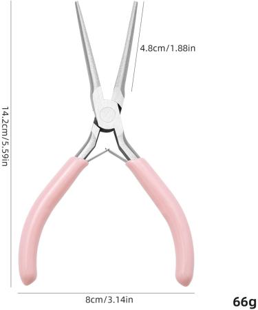 Nail Clips Acrylic Gel Extension Quick Building Shaping Tweezers Pink Design Stainless Steel Manicure Pinching Tools Professional Acrylic Nails Building Tools UV Gel Nails Shaping Tweezers - Buy Online on GoSupps.com
