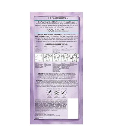 L'OrØ£Â©al EverPure Deep Moisture Hair Sheet Mask - 1.7 oz | Hydrating Hair Treatment - Buy Online on GoSupps.com
