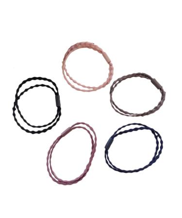 FRCOLOR Elastic Hair Ties Elastic Hair Bands Ponytail Holders Hair Accessories Hair Bands Ties Hair Rope Double Strand