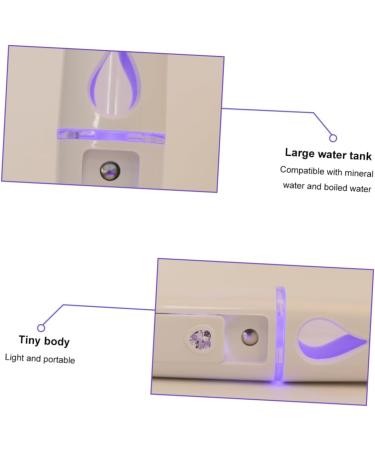 Angoily 2 Pcs Carpet Spots Eyelash Handy Sprayer Hunidifier Mist Sprayer Spray Meter The Face Steamboat 10.5*3cmx2pcs Whitex2pcs - Buy Online on GoSupps.com
