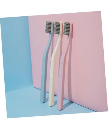 Gogogmy 6-Piece Oral Care Set - Stiff Brush Tooth Stain Remover & Hard Hair Toothbrushes for Effective Mouth Cleaning - Portable Dental Hygiene Solutions - Buy Online on GoSupps.com