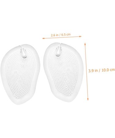 FOMIYES 15 Pairs Metatarsal Pad Sandals - Silicone Gel Insoles for High Heels & Flip Flops - Toe Protectors & Foot Cushions - Transparent Grip Pads - Buy Online on GoSupps.com