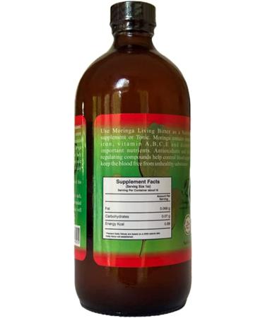 Herboganic Moringa Living Bitters - Pure and Potent Herbal Supplement - Buy Online on GoSupps.com