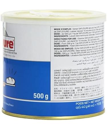 Saf-Levure | Yeast | (500g) | Tin | For Baking - Buy Online on GoSupps.com