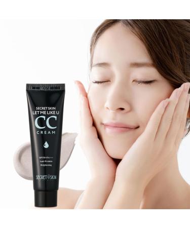SECRET SKIN Moisturizing Lifting Elasticity CC Cream Foundation Mature Skin Tinted Moisturizer Korean Makeup (#01 Moisture Hyaluron)