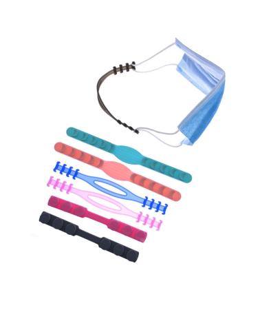 Gatuida Extension Hooks For Ear Hooks 6pcs Earrings Anti-strangulation Drawstring Ear Protection Hooks 16X1.5CM