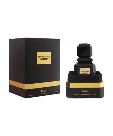 Ajmal Hatkora Wood EDP 3.4 oz For Men & Women - Made in Dubai - Buy Online on GoSupps.com