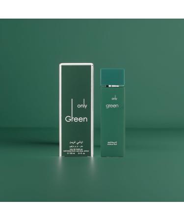 Arabian Oud ONLY GREEN 100 ml | Eau de Parfum Unisex | Cedarwood Seaweed Damask Rose and Lavender | Woody and Floral Scent. - Buy Online on GoSupps.com