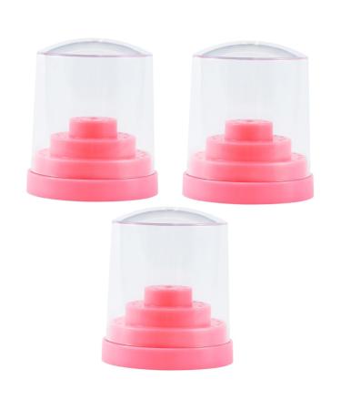POPETPOP 3 Pcs 48 Nail Bit Organizer Nail Drill Bit Holder Display Holder Stand Nail Drill Bits Holder Nail Drill Bit Organizer Nail Bit Holder Case Grinding Head Multicolor Size 1x3pcs Pinkx3pcs