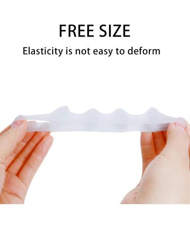 6-Piece Toe Spreader & Hallux Valgus Separator - Silicon Hammer Toe Straightener for Effective Correction & Treatment - Buy Online on GoSupps.com