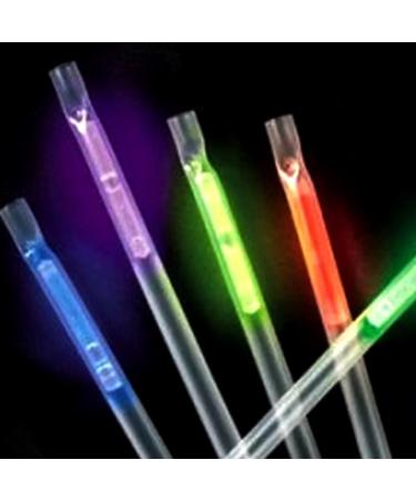 MIXCUT 50 Pack - 7.87'' Glow Straws Glow Sticks Glow in The Dark Straws | for Rave Parties EDM Concerts Glow Parties Party Favors Weddings Kids Birthdays. - Buy Online on GoSupps.com