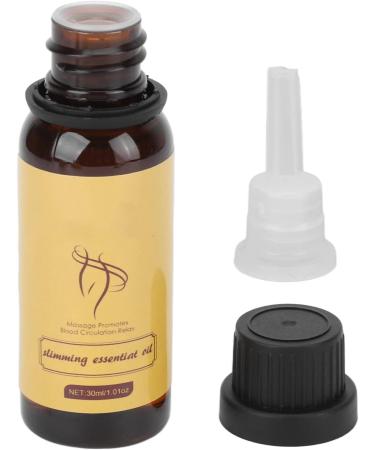 Lymphatic Drainage Massage Oil 30ml - Ginger Infused Slimming & Fat Burning Formula for Cellulite & Body Shaping - Buy Online on GoSupps.com