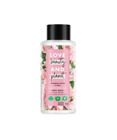 Lo.ve Bea.uty & Pla.net Moisturising Body Wash 400ml|| with Murumuru Butter & Rose|| Sulfate Free|| Paraben Free- Liquid Shower Gel