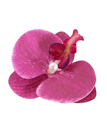 hgnxa Elegant Flower Hair Clip Unique Hair Barrettes Large Flower Acrylic Hair Clip Chic Hairpin for Weddings and Parties