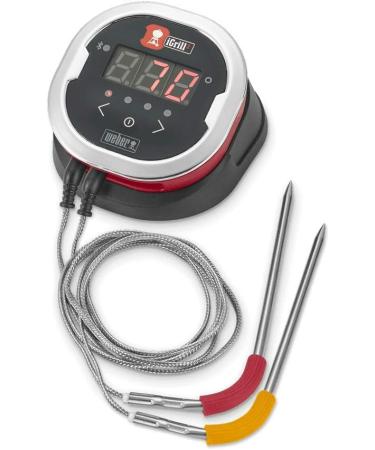 Weber Igrill 2 - Intelligent Bluetooth Meat Thermometer | 4 Connections Smartphone App Control Magnetic Holder | Best Grill Thermometer (7221) - Buy Online on GoSupps.com