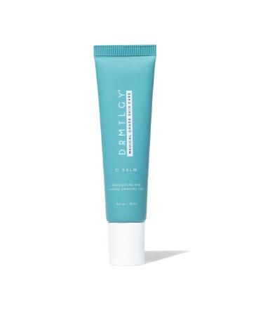DRMTLGY C Balm: Antioxidant Lip Treatment Balm & Lip Oil with Supercharged Vitamin C, Hyaluronic Acid Serum for Deep Hydration, Smooths Lip Lines & Wrinkles, Plumps Dry, Chapped Lips