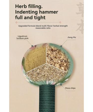 Manual Body Massage Hammer for Pain Relief | Drainage Hammer & Back Massage Tool - Buy Online on GoSupps.com