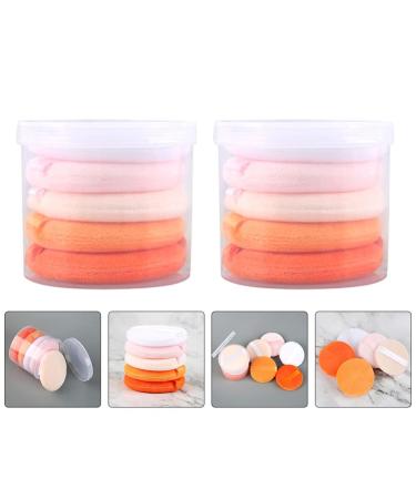 Buy 2 Boxes of Powder Puff Makeup Sponges - Travel-Friendly Cosmetic Pads with Strap for Foundation & Face - International Shipping Available - Buy Online on GoSupps.com