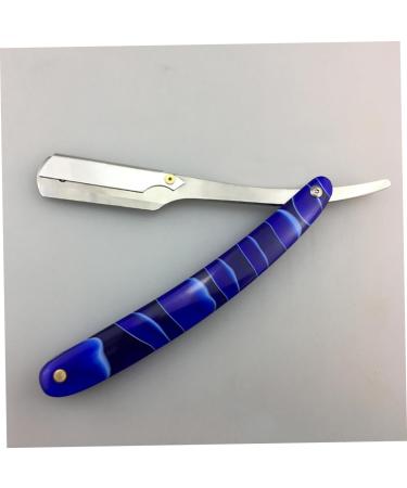 Beavorty Metal Razor - Handcrafted Straight Hair Clip with Mother-of-Pearl Horse Design | Safe Manual Razor for Men - Buy Online on GoSupps.com