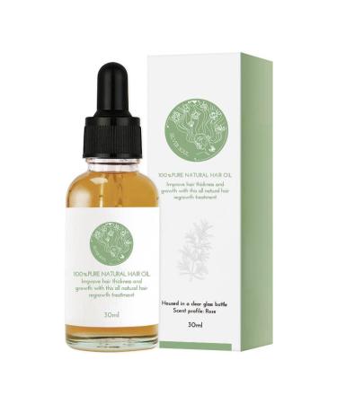 SILVER SOUL 100% Pure Organic All Natural Hair Growth Oil