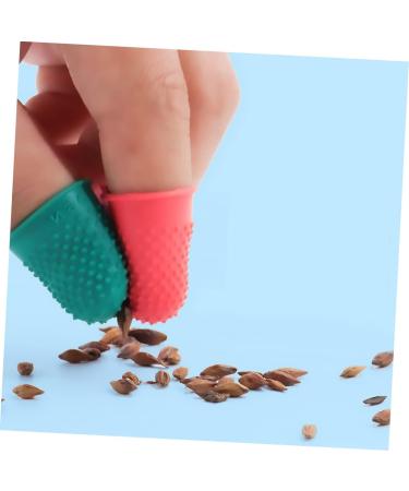 Beaupretty 30 Pcs Rubber Finger Cots | Finger Protectors & Grip Pads | Assorted Colors - Perfect for Crafting & DIY - Buy Online on GoSupps.com
