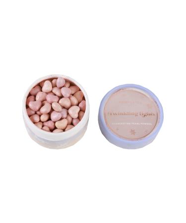 Profusion Cosmetics Frosted Snow Sparkle Twinkling Lights Vegan and Cruelty-Free Illuminating Powder Puff Set for Effortless Radiance
