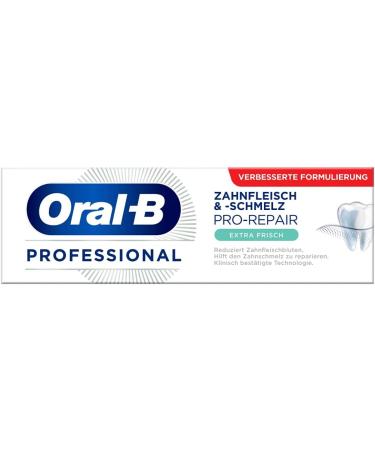 Oral-B Professional Gum & Emelz Pro-Repair Extra Fresh Toothpaste 75ml - Buy Online for Healthier Gums & Fresh Breath - Buy Online on GoSupps.com