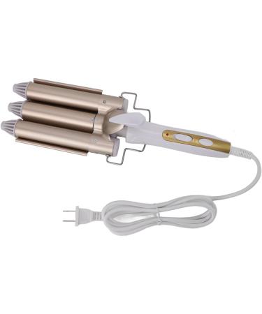3 Barrel Fast Heating Hair Curler | US Plug 110-240V | Fluffy & Wavy Hairstyles - Buy Online on GoSupps.com