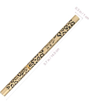 VINTORKY 2pcs Double Head Eyebrow Pencil Eyebrow Filler Microblading Eyebrow Pen Highlighter Gel Black 1 count (Pack of 1) Black - Buy Online on GoSupps.com