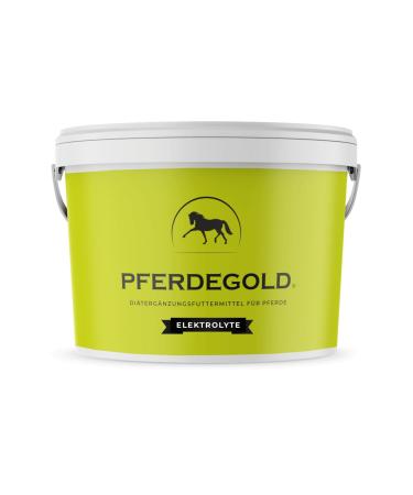 Horsegold electrolyte - Premium electrolyte supply for your horse in warm weather & intensive training with natural ingredients sugar -free without additives 1.5 kg