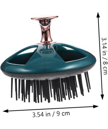 Kombiiuda Shampoo Comb - Daily Scalp Massager & Peeling Brush | 9x8cm Green for Home & Hotel Use - Buy Online on GoSupps.com