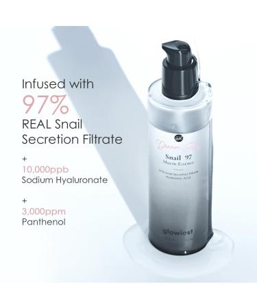 Dream Glow Snail 97 Mucin Essence - Hydrating & Moisturizing Korean Skin Care | 3.38 fl. oz (100ml - Buy Online on GoSupps.com