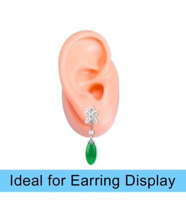Soft Silicone Ear Model for Jewelry Display and Impression Practice - Beige - Buy Online on GoSupps.com