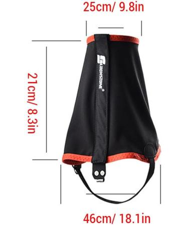 Lixada Breathable Gaiters for Men & Women | Elastic Low Cuff for Hiking Cycling & Sand Protection | Short Ankle Gaiters - Buy Online on GoSupps.com