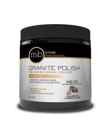 MB Stone Care - MB-20 Granite Polish (8.5 oz. Jar) 1