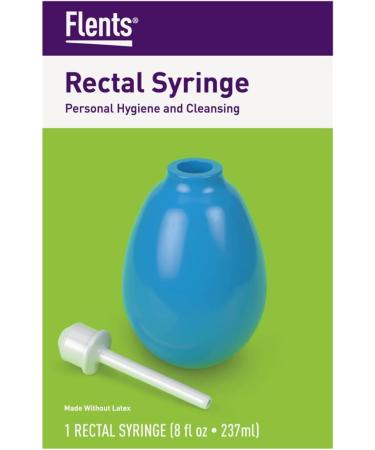 Flents Rectal Syringe - Reusable & Easy to Clean Blue | International Shipping Available - Buy Online on GoSupps.com