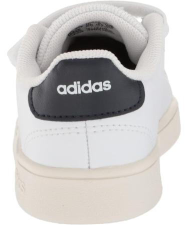 adidas Kids Advantage Cf I Sneaker Child 4 Big Kid - White/Ink Cloud - Unisex Boys Shoes - Buy Online on GoSupps.com