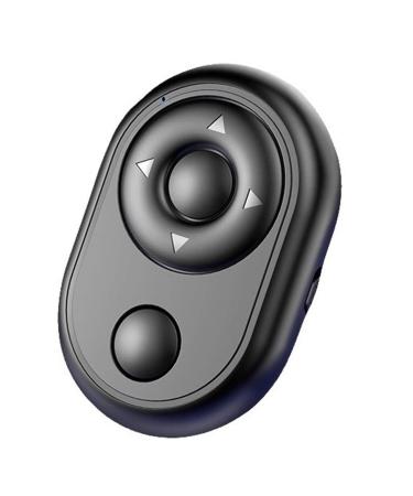 Bluetooth Remote & Page Turner Control - Can Also Use to Scroll Videos for Tiktok and Control to Play/Pause The Video - It Can Work with Most Cellphones/Tablets (Andriod 8.0+ and iOS 6.0+)