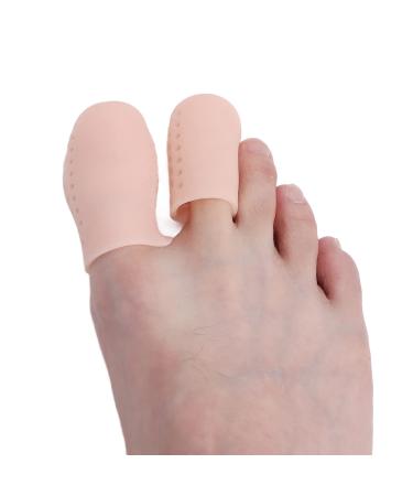 8 Pairs of Silicone Big Toe Caps | Toe Protection for Corns & Blisters | Pain Relief & Ingrown Toenail Care - Buy Online on GoSupps.com