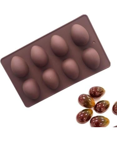 8 Easter Egg Cake Soap Mold Silicone Chocolate Decoration Baking Dec Egg Molds for Frying Trudeau - Buy Online on GoSupps.com
