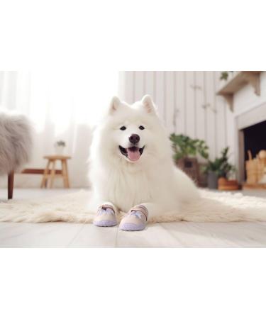 MOKCCI Truelove Dog Boots - Waterproof & Reflective Straps for Small Medium & Large Dogs (4 Pack Pink) - Best International Shipping - Buy Online on GoSupps.com