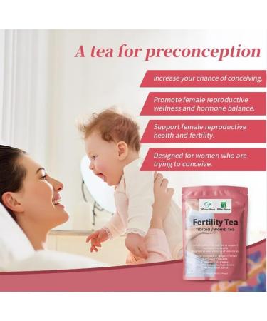 FERTILITY TEA - 1 Month Supply - Conceive Baby Getting Pregnant Infertility 30 Tea Bags (1 Bag (30 tea bags)) - Buy Online on GoSupps.com
