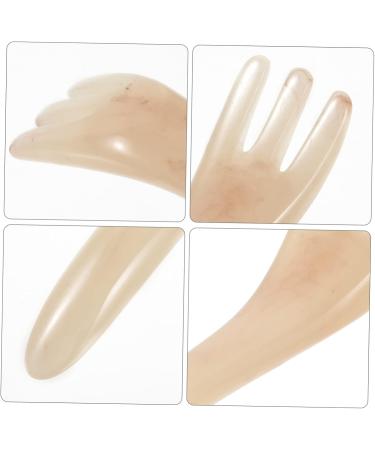 Beaupretty 5-St Scratch Kamm Shampoo Massage Device - Rose Golden Acupuncture Comb & Jade Massager for Hair Restoration & Body Relief - Buy Online on GoSupps.com