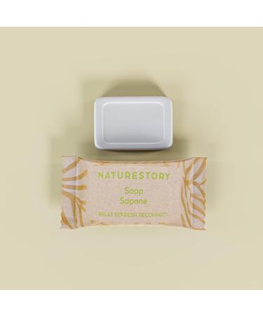  MAQA MAQA Pack of 100 Mini Scented Soaps 12g Disposable Soaps for Hotel and B&B Courtesy Line Mini Body Soap - Buy Online on GoSupps.com