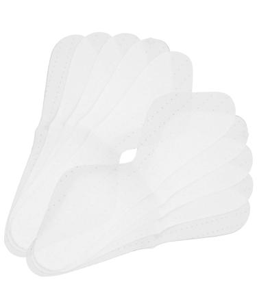 Healeved 75 Sheets Eye Mask Warm Compress Eye Patches Dry Eyes Blackout Eye Cover Papers Lip Films Warm Eye Compress Stye Eye Drops Light and Thin Invisible Sticker Non-woven Fabric White