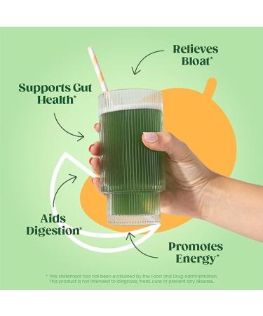 Bloom Nutrition Super Greens Powder Smoothie & Juice Mix - Probiotics for Digestive Health Bloating Relief Women Enzymes with Superfoods Spirulina Chlorella Gut (Mango) - Buy Online on GoSupps.com