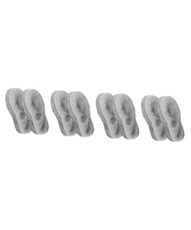 NOLITOY 16 Pairs Inner Soles Unisex Shoes Insoles Winter Inner Insoles Fluffy Shoes Insoles Women Shoes Insoles Fluffy Inner Insoles Shoe Inserts Warm Shoes Insoles Faux Rabbit Fur
