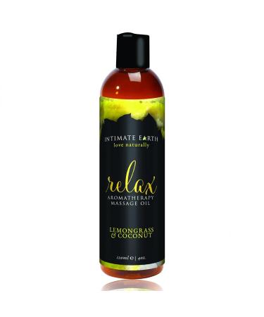 Relaxing Massage Oil Lemongrass and Coconut 4 Ounce